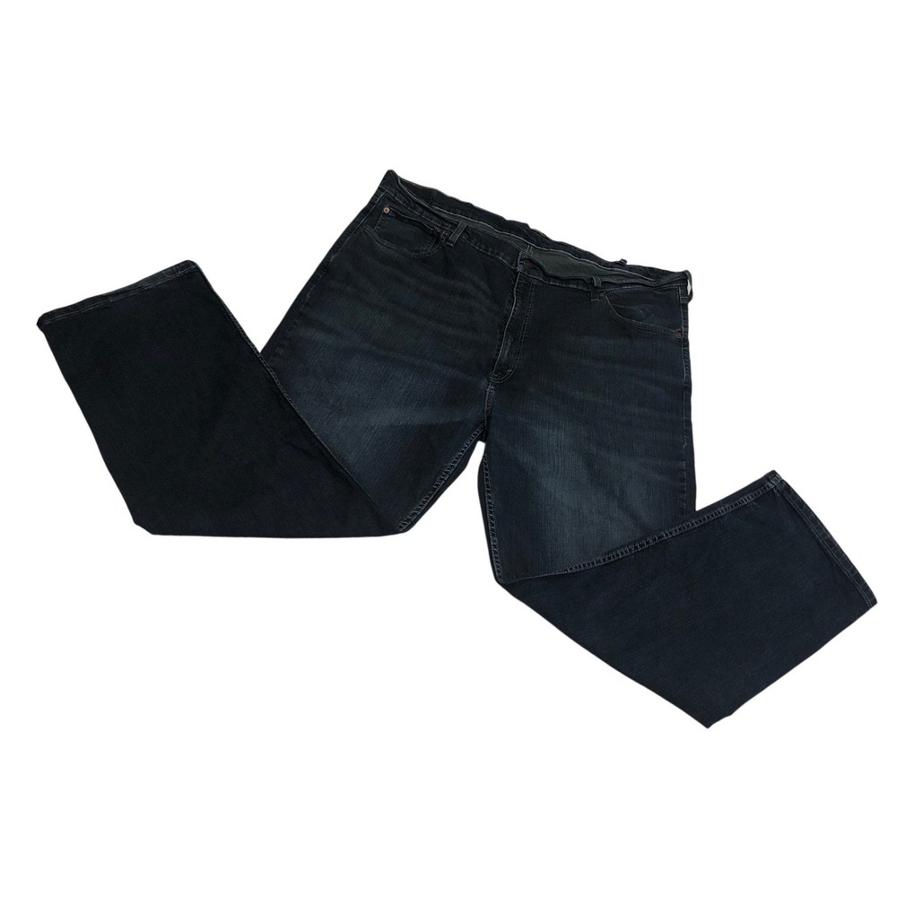 Levis 559 Relaxed Straight Dark Indigo Jeans Mens 46x29 Blue Denim Workwear